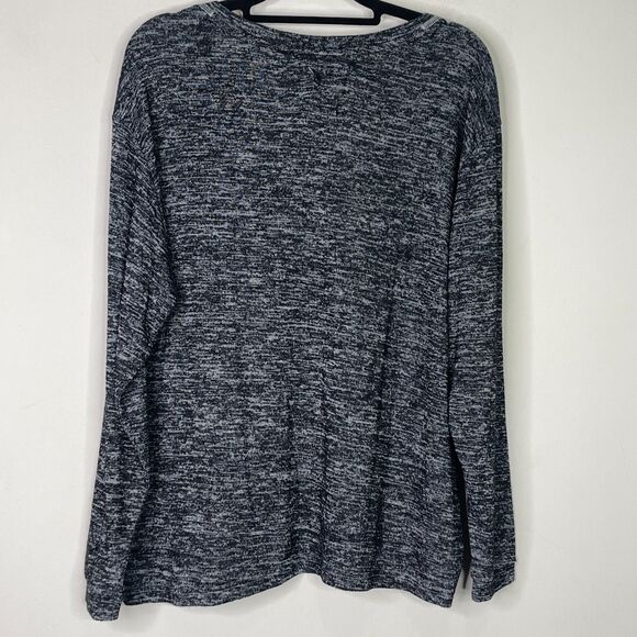 New Nicole Miller Knit V-Neck Color Block Top Women's Size Medium - Picture 2 of 7